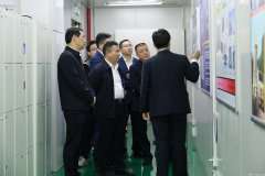 宜春市电子信息产业链招商小分队莅临珠海弘文音响设备有限公司参观调研